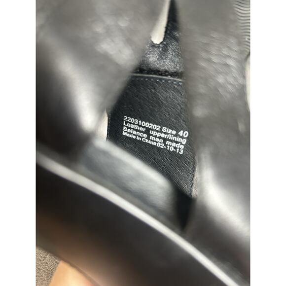 DANSKO Dixie Swirl Black Leather Double Strap Slides Wedge Sandals Size 40 - Picture 11 of 12